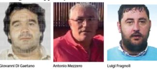 Giovanni Di Gaetano, Antonio Mezzero e Luigi Fragnoli