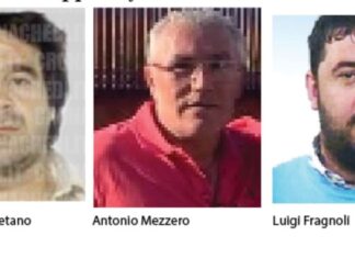 Giovanni Di Gaetano, Antonio Mezzero e Luigi Fragnoli