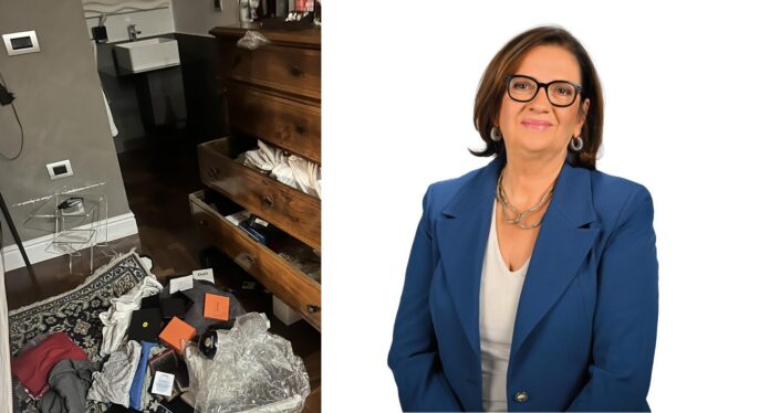 Furto nella casa di Camilla Sgambato Furto nella casa di Camilla Sgambato