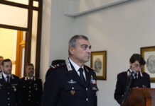 Il Comandante della Legione Carabinieri “Campania”, Generale di Divisione Francesco Gargaro in visita alla caserma "Pastrengo" di Napoli
