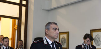 Il Comandante della Legione Carabinieri “Campania”, Generale di Divisione Francesco Gargaro in visita alla caserma "Pastrengo" di Napoli