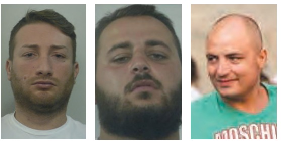 Giovanni Strazzullo, Luca Gelsomino e Luigi Carella (indagato)