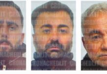 Da sinistra, Lorenzo Lubrano, Michele Del Corte e Graziano Insidioso