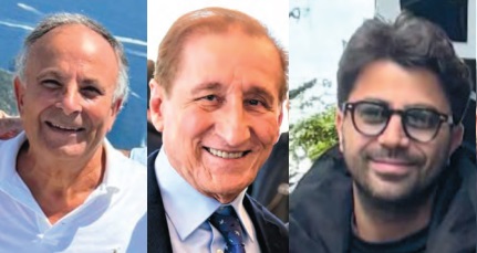 Michele Serao, Lorenzo Diana e Raffaele De Luca