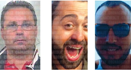 Nicola Di Martino, Alessio Alborino e Carmine Di Tella