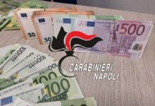 Diecimila euro contraffatti in un deposito di Barra: 61enne arrestato
