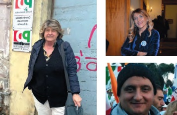 Susanna Camusso, Annamaria Sadutto e Dario Abbate