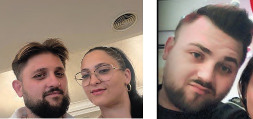 Vincenzo Carandente, Sabrina Uliano ed Ivan Carandente