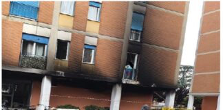 Il raid incendiario in via Falcone