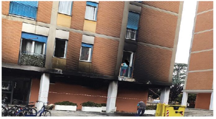 Il raid incendiario in via Falcone