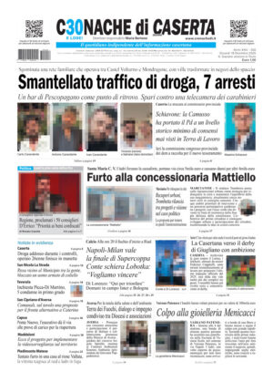 Cronache di Caserta del 18.12.25