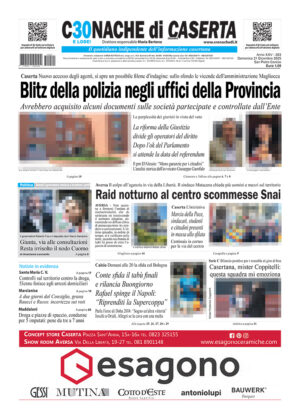 Cronache di Caserta del 21.12.25