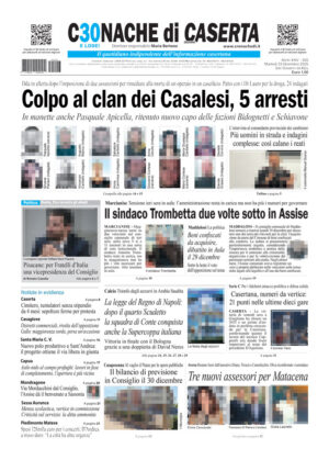 Cronache di Caserta del 23.12.25