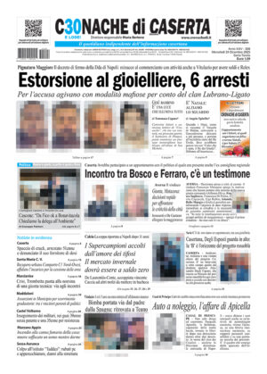 Cronache di Caserta del 24.12.25