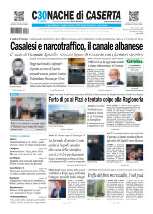 Cronache di Caserta del 30.12.25