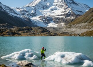 Inquinamento da PFAS sul ghiacciaio del Monte Rosa Contaminazione chimica
