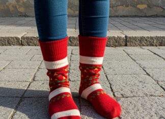 Epifania: creare calze sostenibili da materiali usati Riuso creativo