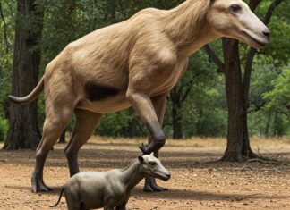 Australia, i canguri giganti potevano saltare Giganti saltatori