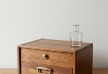 Arredamento sostenibile: il comodino fai da te Riciclo creativo