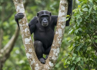 Uganda: gli scimpanzé adolescenti sono più spericolati Scimpanzé adolescenti