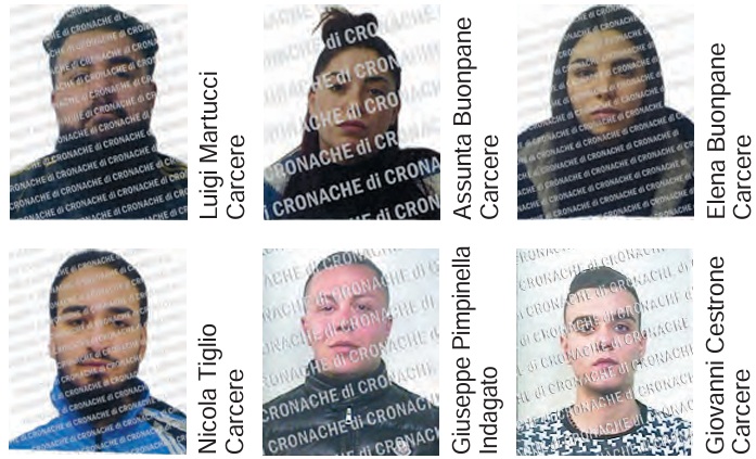 Arresti S. Maria C. V. 23 gennaio