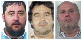 Luigi Fragnoli di Mondragone, Giovanni Di Gaetano di Pastorano e Alfonso Cacciapuoti di Grazzanise