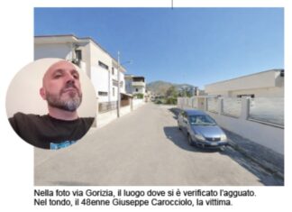 Caracciolo e il luogo del raid di piombo