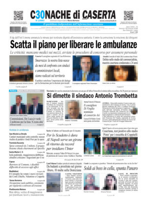 Cronache di Caserta del 16.01.26