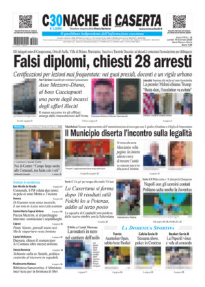 Cronache di Caserta del 19.01.26