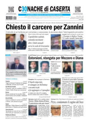 Cronache di Caserta del 21.01.26