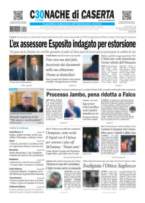 Cronache di Caserta del 28.01.26