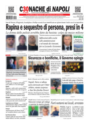 Cronache di Napoli del 10.01.26