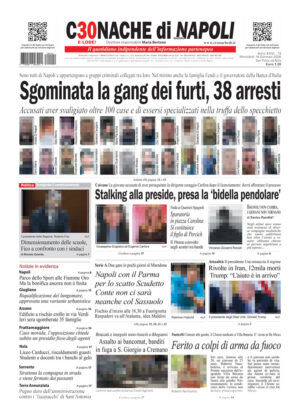 Cronache di Napoli del 14.01.26