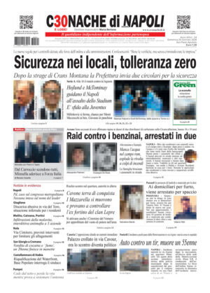 Cronache di Napoli del 25.01.26