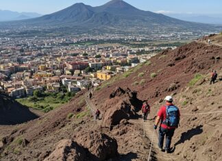 Vesuvio: ambulanza per i turisti sul Gran Cono Sicurezza Vesuvio