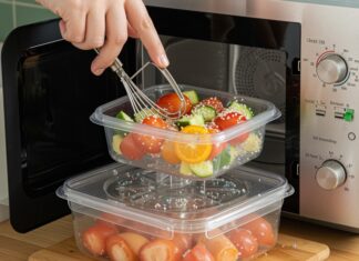 Piatti pronti: la plastica contamina il cibo riscaldato Cibo contaminato