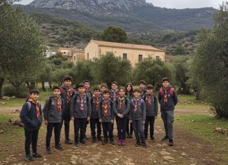 Scout di Cagliari esplorano il parco Gutturu Mannu Scoutismo ambientale