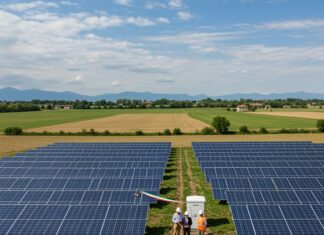 Caltignaga: nuovo impianto agrivoltaico per 6mila case Energia rinnovabile