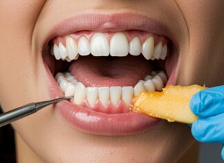 Salute dentale: il test della mela per le gengive Salute gengivale