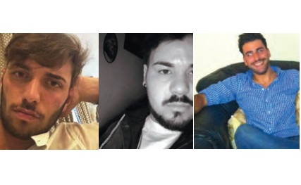 Antonio Chierchia, Raffaele Scarfato e Carmine Zurlo (vittima) Antonio Chierchia, Raffaele Scarfato e Carmine Zurlo (vittima)