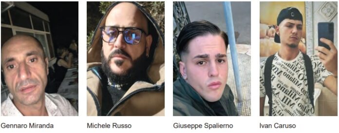 Gennaro Miranda, Michele Russo, Giuseppe Spalierno