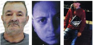 Il boss 'Mangianastri' Angelo Gagliardi, Luciano Santoro e Alessandro De Pasquale