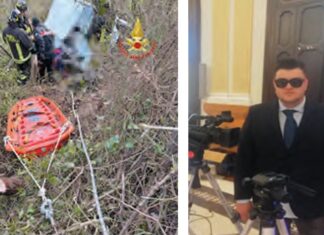 NOME E FOTO. Auto finisce nel burrone: un morto. Originario di Maddaloni, viveva a Caiazzo Il burrone dov'è morto Mario Marotta (foto a destra)