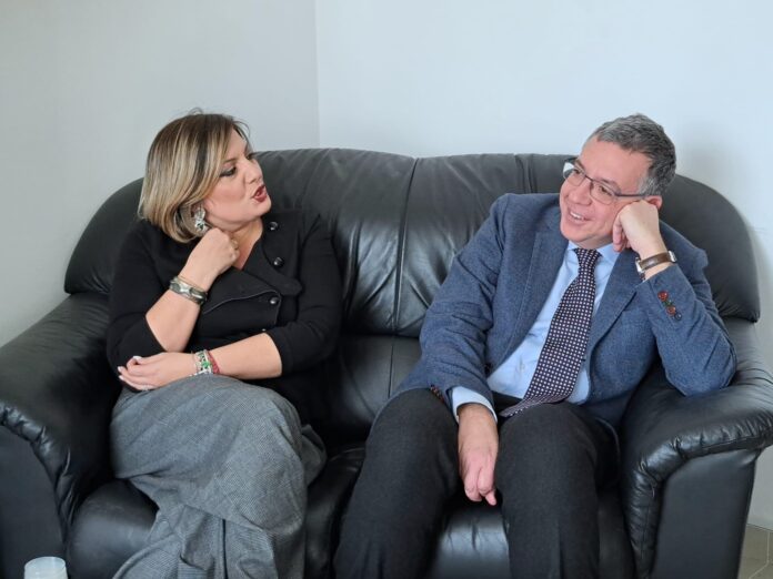 Maria Bertone e Massimiliano Manfredi Maria Bertone e Massimiliano Manfredi