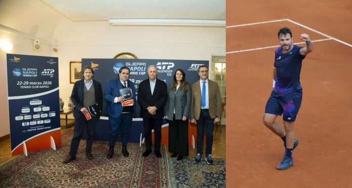 Presentazione della Napoli Tennis Cup e Stan Wawrinka Presentazione della Napoli Tennis Cup e Stan Wawrinka
