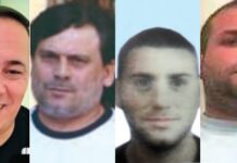 NOMI E FOTO. Delitto di camorra nel parcheggio di un bar a Pozzuoli: 4 arresti dopo 15 anni Salvatore Cianciulli, Ferdinando Aulitto, Mario Pagliuca e Procolo Pagliuca (indagato)