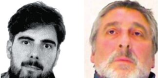 Vincenzo D'Angelo e Francesco 'Sandokan' Schiavone