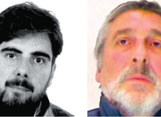 Vincenzo D'Angelo e Francesco 'Sandokan' Schiavone