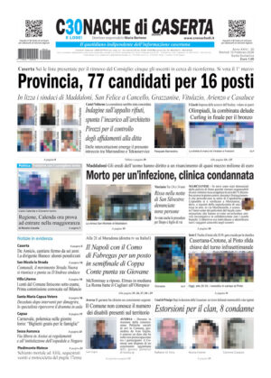 Cronache di Caserta del 10.02.26