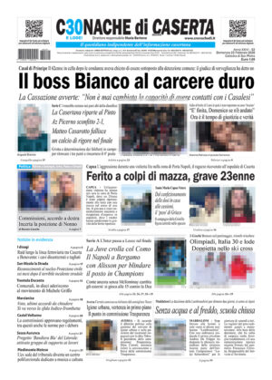 Cronache di Caserta del 22.02.26